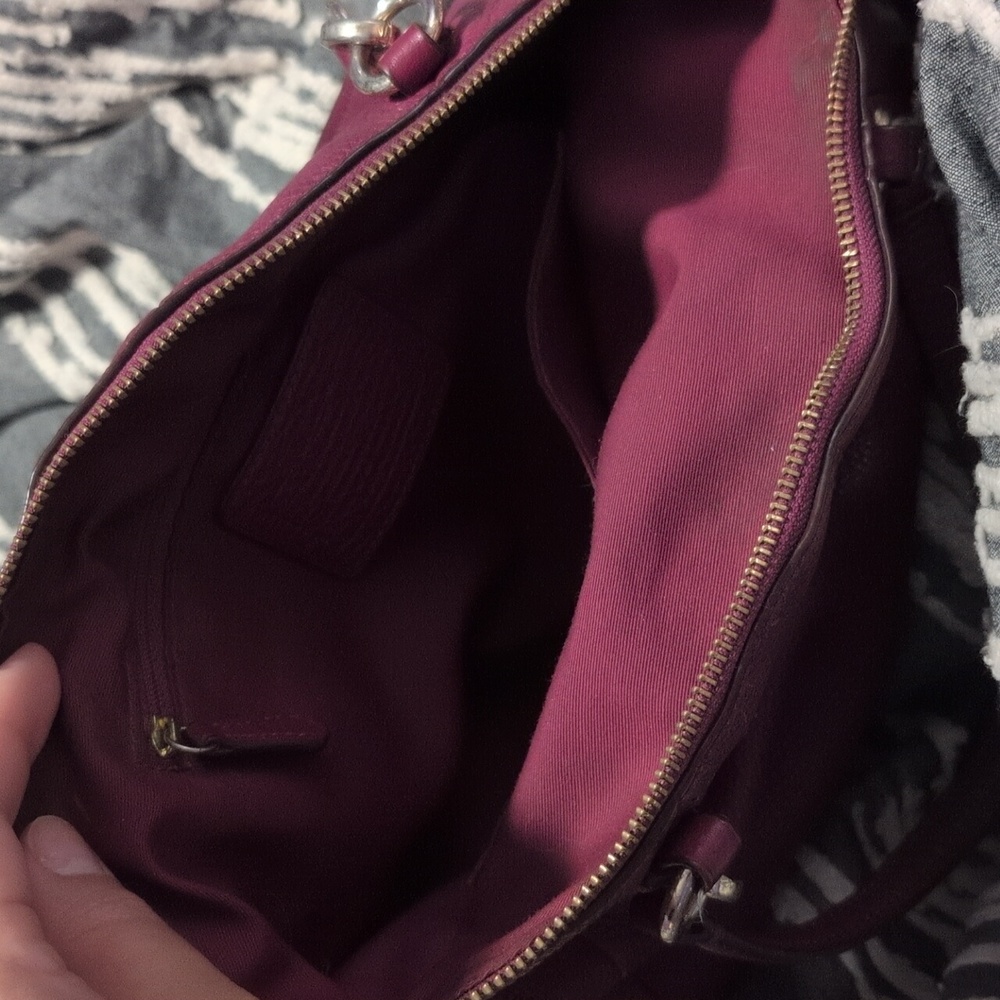 Coach Pebble Leather Small Kelsey Satchel USED - Picture 9 of 9
